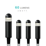 3W Low Voltage Path Lights — 4PK