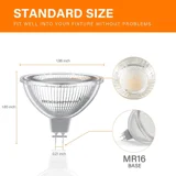 LED Bulbs MR16 5W 400 Lumens 2700K 8 Pack