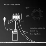 Photo Eye, Light Sensor, Photo Cell for Power Pack Transformer Photosensor Remote Photo
