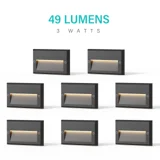 3W Low Voltage Step Light — 8PK