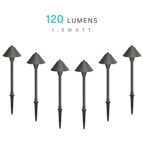 1.5W Low Voltage Path Lights — 6PK