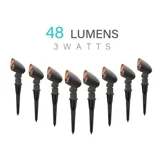 3W Low Voltage Spotlight — 8PK
