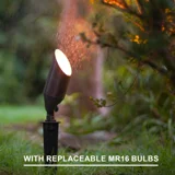 5W Brass Low Voltage Spotlight — 2PK