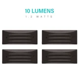 1.2W Low Voltage Step Light — 4PK