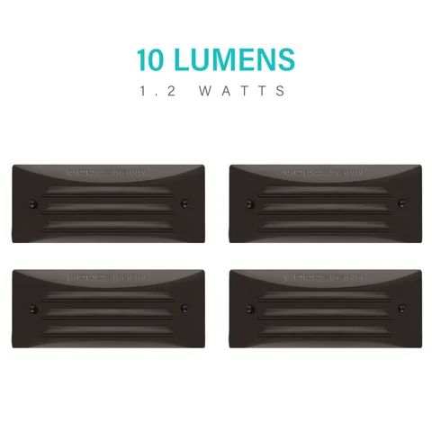 1.2W Low Voltage Step Light — 4PK