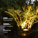 4W In-Ground Landscape Lights — 8PK